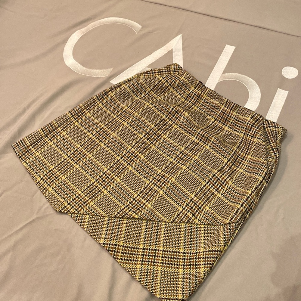 CAbi beautiful plaid mini